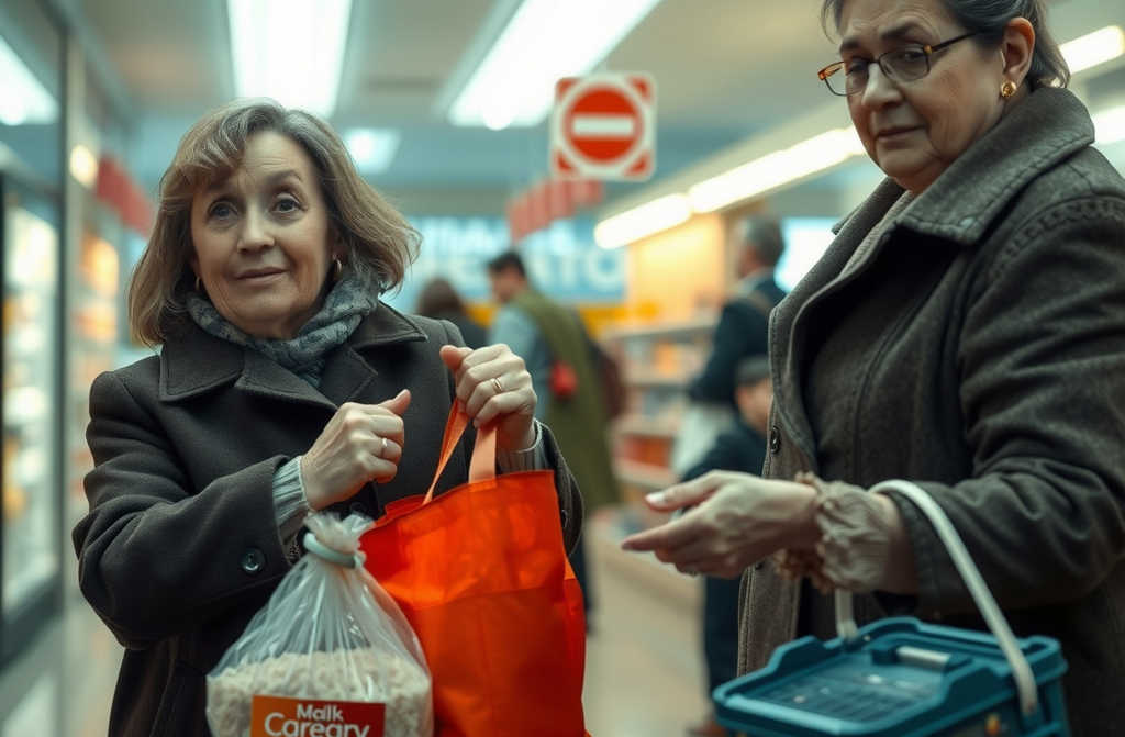 58, and at the supermarket checkout I run into the woman whose husband I stole away—then I finally see the price of my happiness.